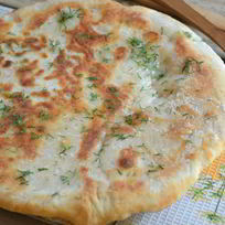 Тесто для хачапури на кефире