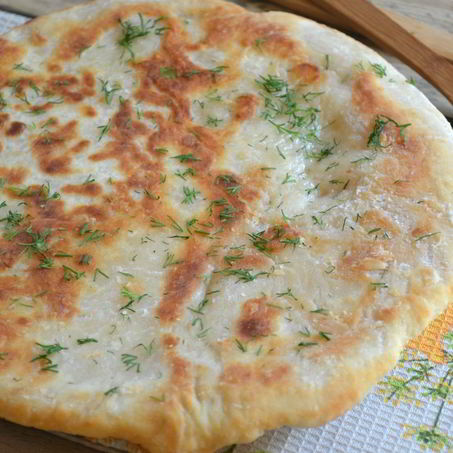 Рецепт Теста для хачапури на кефире