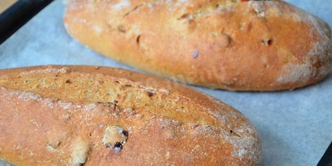 Рецепт домашнего хлеба с сухофруктами и фундуком