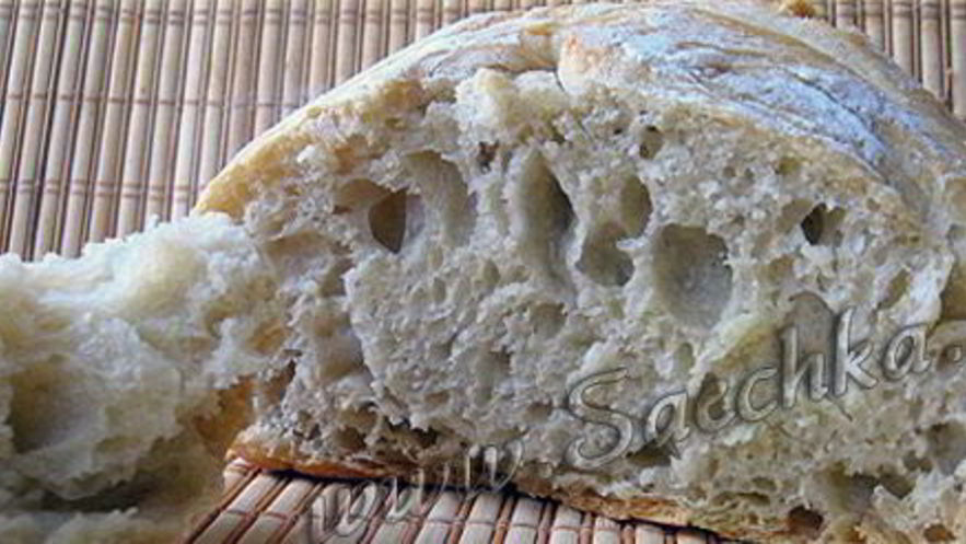 Рецепт хлеба без замеса