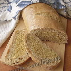 Рецепт Хлеба из двух видов муки