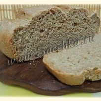 Рецепт Хлеба пшенично-ржаной с манкой
