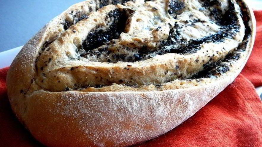 Рецепт хлеба с маслинами