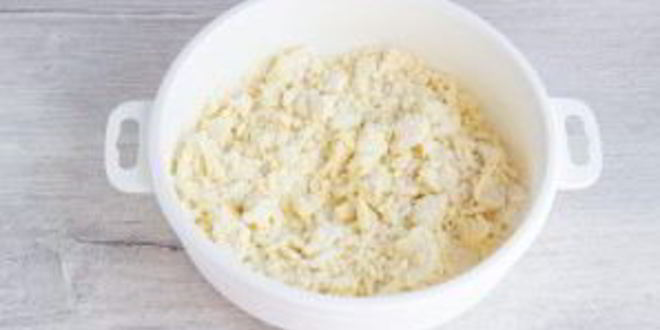 Рецепт клубничных галет из творожного теста