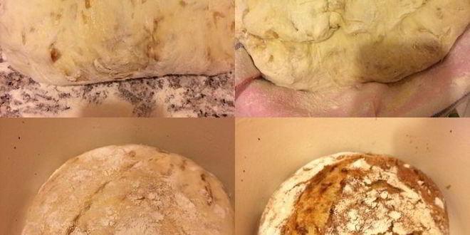 Рецепт лукового хлеба без замеса