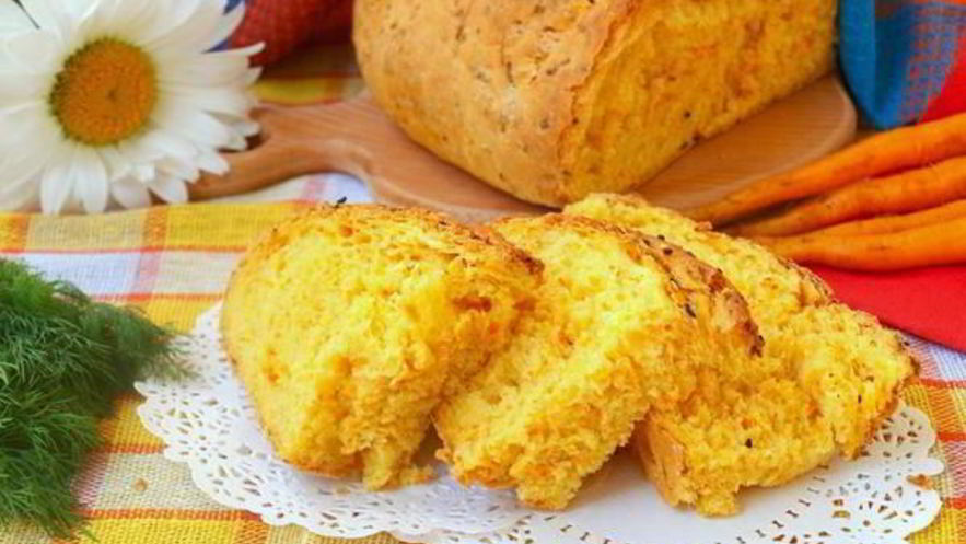 Рецепт морковного хлеба