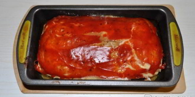 Рецепт мясного хлеба