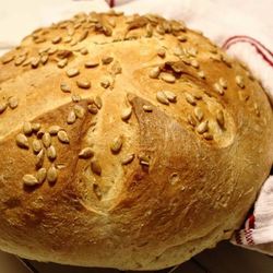 Рецепт Пшенично-ржаного хлеб с семечками