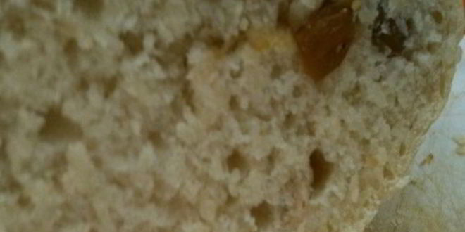 Рецепт пшеничного хлеба с изюмом и мюсли