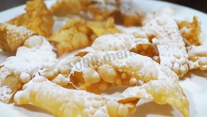 Рецепт хвороста классического