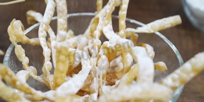 Рецепт хвороста классического