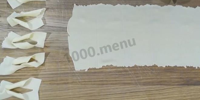 Рецепт хвороста классического