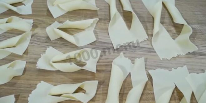 Рецепт хвороста классического