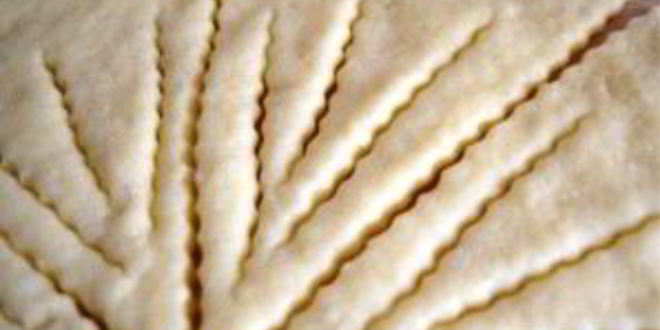 Рецепт конвертиков с яблоками из творожного теста