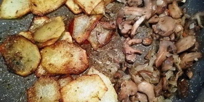 Рецепт конвертиков со свининой и картофелем