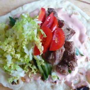 Рецепт Домашнего лаваша с начинкой