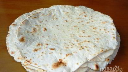 Рецепт Домашнего лаваша