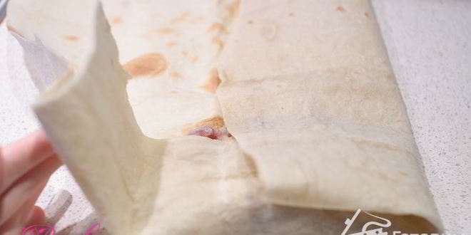 Рецепт конвертиков из лаваша с мясом и картофелем