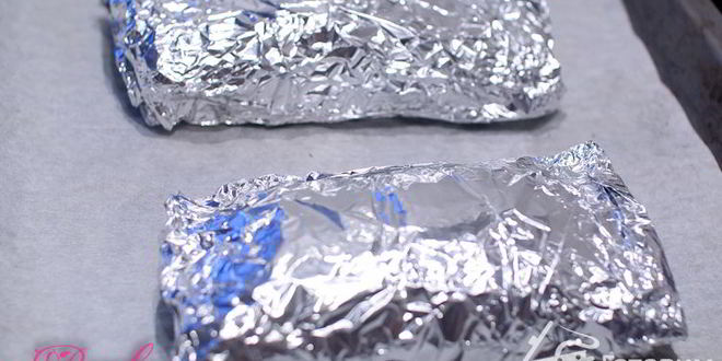 Рецепт конвертиков из лаваша с мясом и картофелем