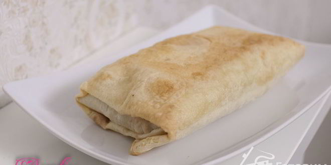 Рецепт конвертиков из лаваша с мясом и картофелем