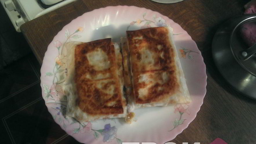 Рецепт курицы с кукурузой в лаваше