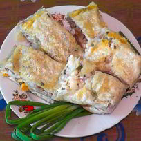 Рецепт Курицы в лаваше в духовке