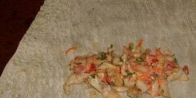 Рецепт курицы в лаваше в духовке