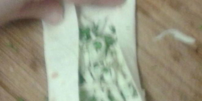 Рецепт лаваша под грилем с сырной корочкой