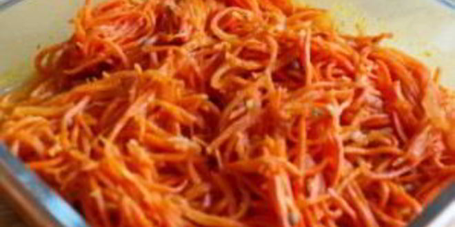Рецепт лаваша с корейской морковкой