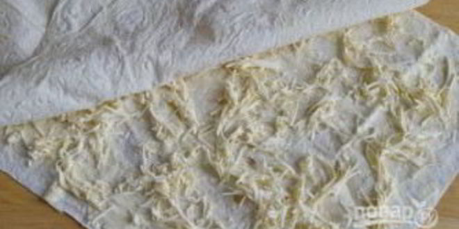 Рецепт лаваша с красной рыбой и огурцом