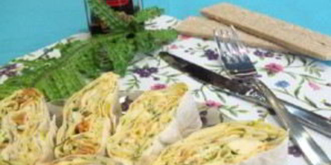 Рецепт лаваша с курицей и корейской морковкой