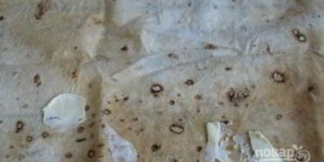 Рецепт лаваша с творогом сладкий