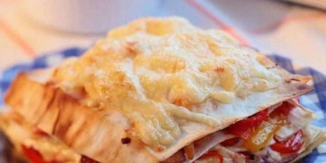 Рецепт лаваша со сладким перцем