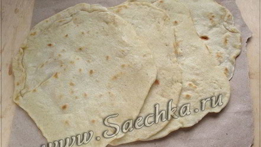 Рецепт лаваша