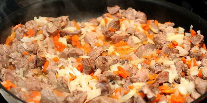 Рецепт мяса в армянском лаваше