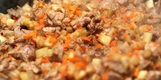 Рецепт мяса в армянском лаваше