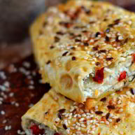 Рецепт Рулетиков из лаваша с начинкой