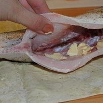 Рецепт Рыбы, запеченной в лаваше