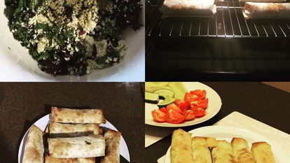 Рецепт Сулугуней в лаваше