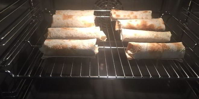 Рецепт сулугуней в лаваше