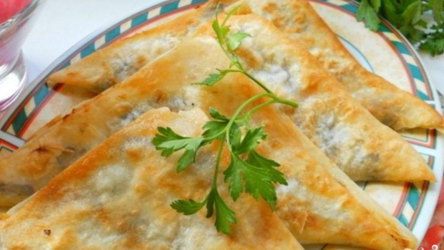 Рецепт треугольников из лаваша