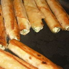 Рецепт Трубочек из лаваша