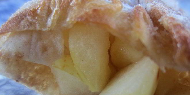 Рецепт яблок в лаваше