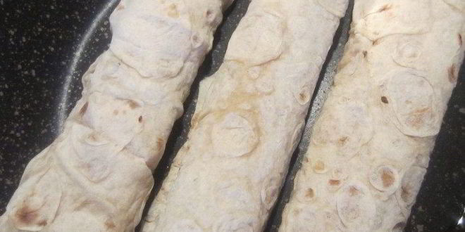 Рецепт яблок в лаваше