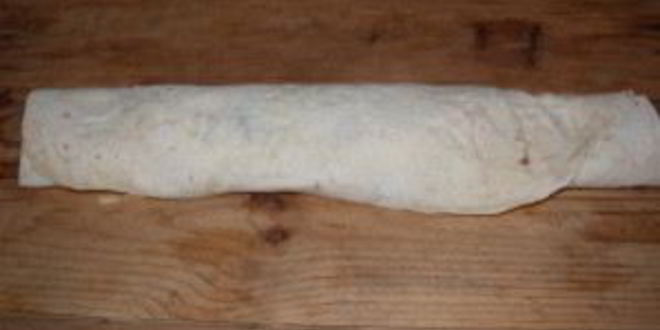 Рецепт закуски из лаваша с корейской морковкой