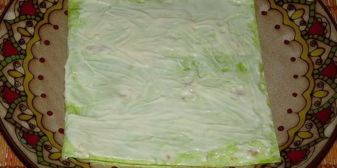 Рецепт закуски из лаваша улитки