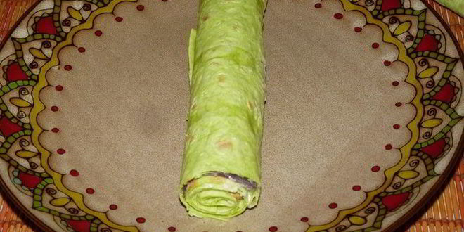 Рецепт закуски из лаваша улитки