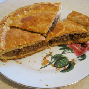 Рецепт Ленивой пахлавы с измельченными орехами