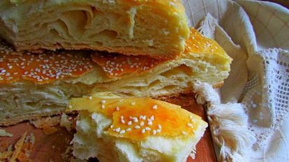 Рецепт Арабской лепешки Bint Al-sahn