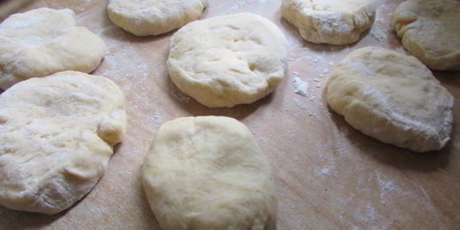 Рецепт арабской лепешки bint al-sahn